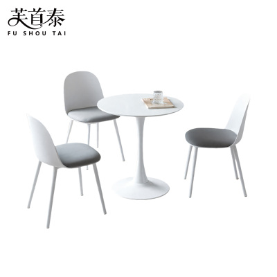 芙首泰接待洽谈桌一桌三椅700*700*750mm套