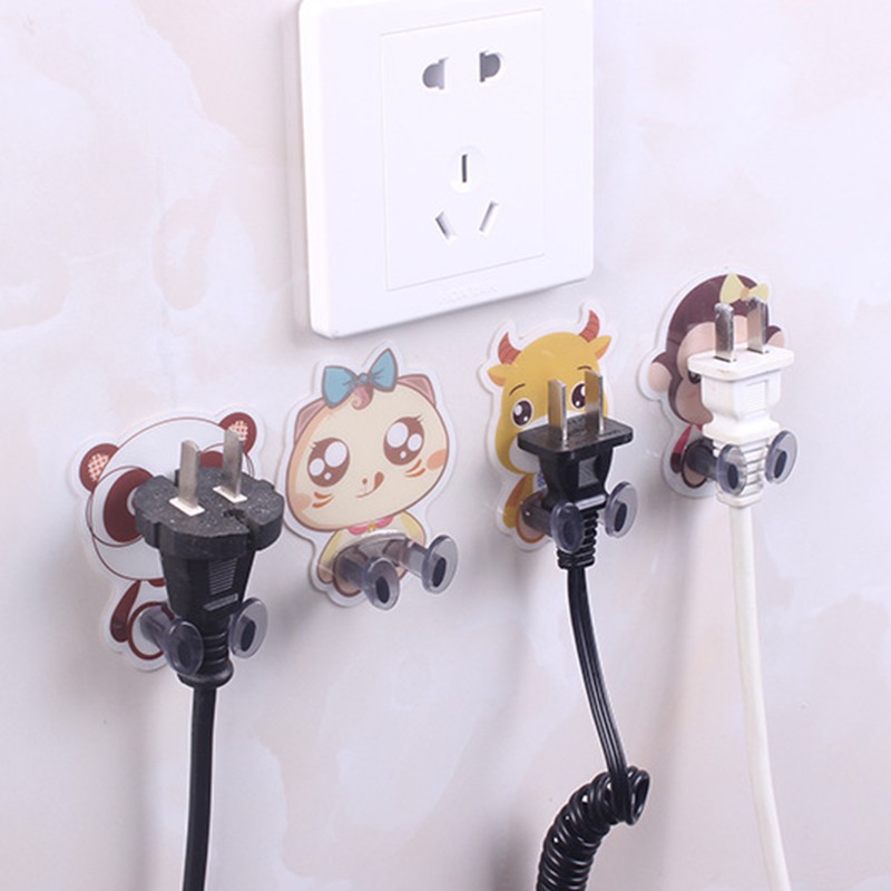 厨房置物架壁挂墙上放插头百货小工具家居用品实用具创意收纳收纳层架 三维工匠