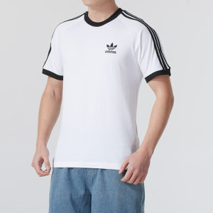 Adidas阿迪达斯三叶草男士经典运动透气圆领休闲短袖T恤KB2460 ZP