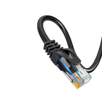 优诗提念YSTN-C6-1FPB 六类网线 1.00 米/根 (计价单位:根) 黑色