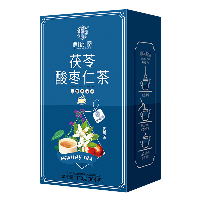 谯韵堂 茯苓酸枣仁茶150克/盒
