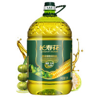 长寿花 植物调和油食用油 橄榄+玉米双优组合 5L