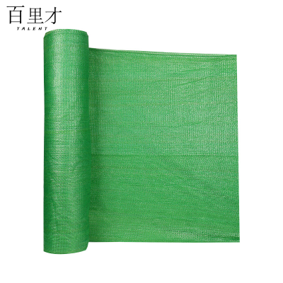 百里才 绿色防尘网 盖土网 5*20米 4针 卷