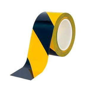 天臣玖号 反光地贴 黑黄相间耐磨粘性强地板标识胶带10cm×20m/卷 单位:米(按20倍数销售)
