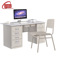DXBG1.2米办公桌五斗一门带中抽含椅子常规款