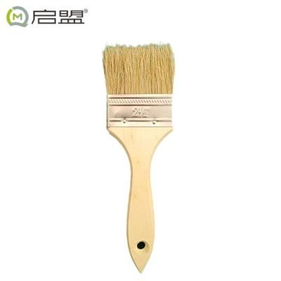 启盟猪鬃油漆刷猪毛刷子加厚2.5寸QM-80025把