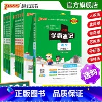 [英语]译林版 六年级下 [正版]小学学霸速记六年级上册下册语文数学英语科学道法知识点汇总速查速记公式解题技巧人教苏教北