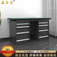鑫金虎 防静电工作台车间流水线操作台工厂维修检验桌重型钳工台 双四抽1.8m