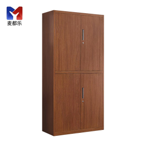 麦都乐 钢制木纹备品柜 通双节 台