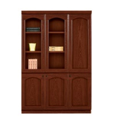 大央文件柜SM-383右 1350W*420D*2000H 书架落地置物架客厅家用靠墙收纳柜子储物柜办公室文件柜简易书