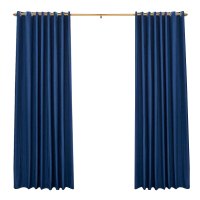 比韩窗帘卧室遮光隔热客厅出租房遮阳布帘多色可选每平方