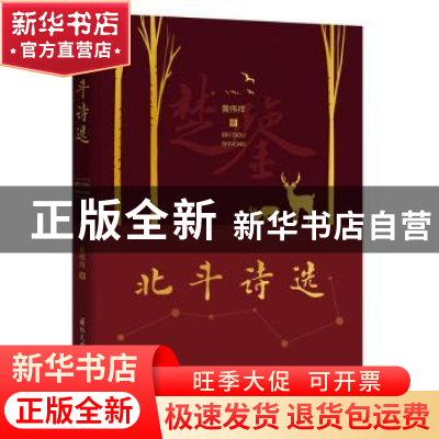 正版 北斗诗选 黄伟祥 国际文化出版公司 9787512512016 书籍