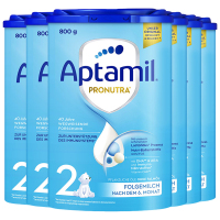 [6罐装]Aptamil德国原装进口爱他美经典版2段6-10个月婴幼儿配方奶粉800g
