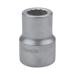 长鹿 3/4”&1”雾面十二角重型套筒 22mm