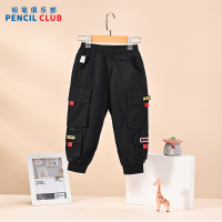 [1件3折]铅笔俱乐部秋冬新款男童工装裤中大童休闲长裤儿童束脚口裤子
