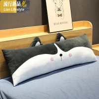 枕头双人单人情侣枕长款一体成人男女孩可爱家用学生宿舍床带枕套 三维工匠