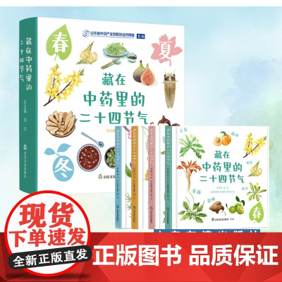 [山东友谊出版社]藏在中药里的二十四节气 中药学少儿科普读物 传统文化
