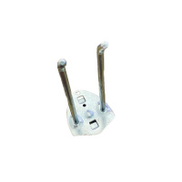 晖旭源 工具架挂钩 双斜挂钩(100mm)个