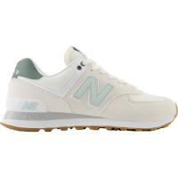 新百伦(New Balance)经典复古老爹鞋男女同款休闲运动板鞋海盐白