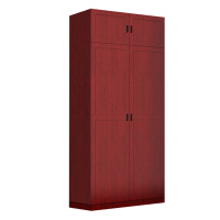 利特莱依标准储物柜内务柜衣柜更衣柜实木双人储物柜[基础款]