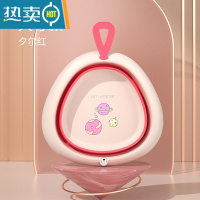 敬平3个装初新生婴儿专用品洗脸屁屁儿童可折叠脸盆家用小盆子套装