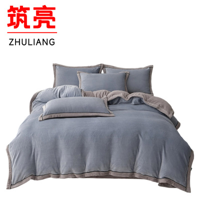筑亮 牛奶绒三件套 N39 套