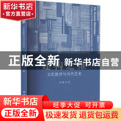 正版 建构之维:文化批评与当代艺术 冯巍著 中国文联出版社 9787