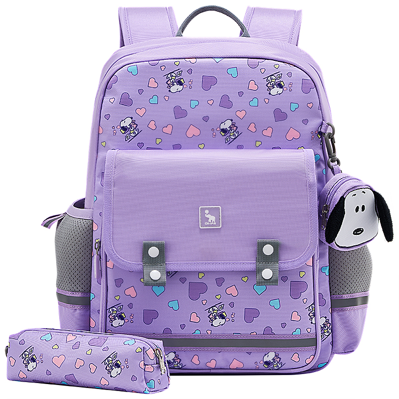 爱华仕 OIWAS 儿童卡通织物双肩包轻便耐用时尚出行好伙伴