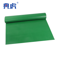 典虎 绝缘胶皮 绿色10mm*1m*10m 卷