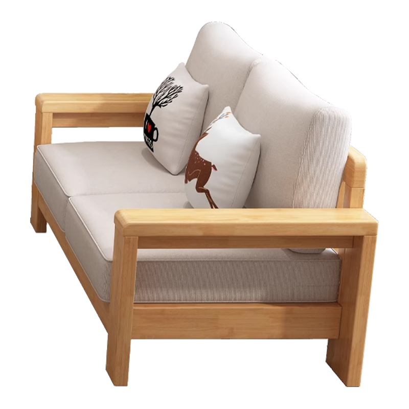 臻远 ZY-SMSF-14 北欧实木沙发简约家用沙发 双人位