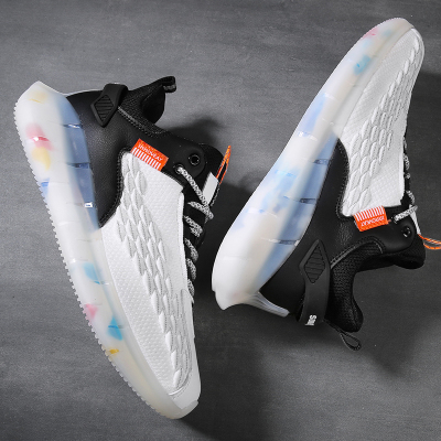 秋季透气运动鞋男老爹鞋ins潮流百搭椰子鞋男初中学生韩版跑步鞋