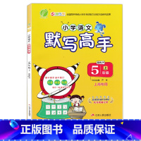 [正版]人教版小学语文默写高手5年级上五年级上含答案年秋季教辅春雨教育专项巧练字音词语句段江苏人民出版社