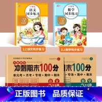 语文数学+同步训练 二年级上 [正版]二年级上册试卷测试卷全套人教版2025新版冲刺期末100分试卷语文数学二年级上下册