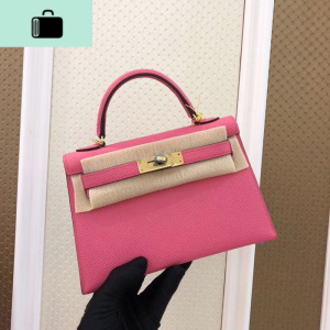 2020新款夏季mini二代凯莉女包迷你小包百搭单肩斜跨手提包NEW LAKE