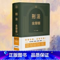 刑法全厚细 [正版]2024新版 刑法全厚细 第八版 冯江 编著 刑法解释与适用全书指导与疑难注解 刑法修正案十二 刑法