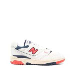 新百伦(New Balance)高帮真皮跑鞋男士运动鞋透气缓震休闲鞋户外 WHITE 42.5
