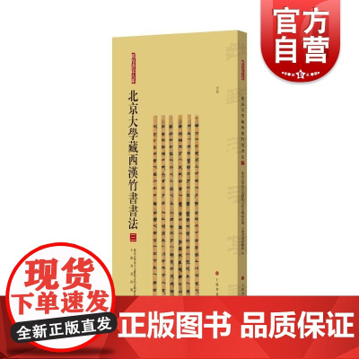 北京大学藏西汉竹书书法三 简帛书法大系北京大学出土文献与古代文明研究所、上海书画出版社编上海书画出版社