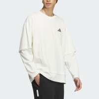 ADIDAS阿迪达斯长袖T恤运动休闲针织圆领男装JM3409 D