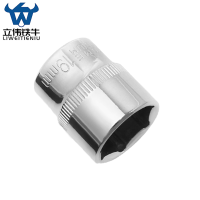 立伟铁牛3/8六角短套筒19mm/个