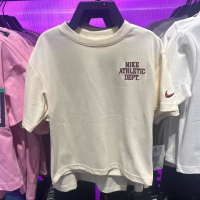 NIKE耐克短袖T恤运动休闲针织圆领儿童上衣FD8459-715 D