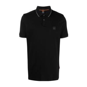 Hugo boss黑色经典短袖T恤男士直筒设计舒适透气棉质衫25夏季新款