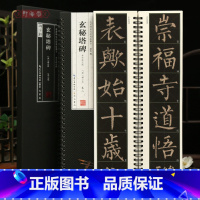 [正版]学海轩共2本柳公权玄秘塔碑单字放大版近距离临摹卡柳公权楷书米字格简体角注毛笔书法字帖成人学生临帖范本