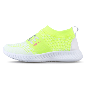 双星休闲鞋夏季女飞织网面弹力松紧口一脚蹬鞋