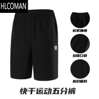 HLCOMAN361运动短裤男夏季季薄款健身五分裤男士速干裤子梭织宽松休闲裤