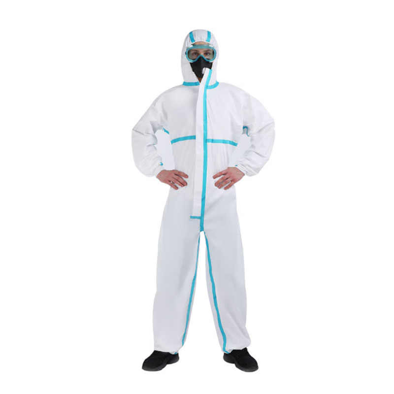 知铁 一次性防护服 连体式 件