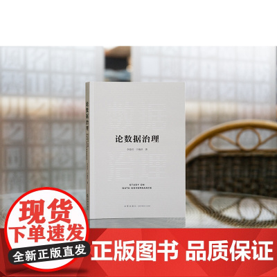 2024新书 论数据治理 李爱君 于施洋 著 法律出版社