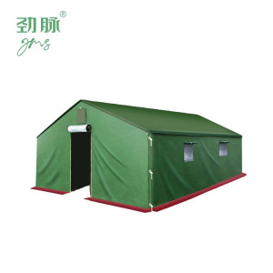 劲脉 户外工地帐篷 帆布地梁款-4.5*5 顶