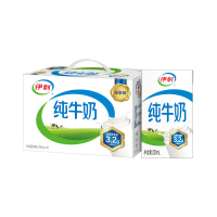 [6月生产]伊利 纯牛奶250ml*18盒/箱 全脂牛奶 优质乳蛋白 早餐伴侣 礼盒装