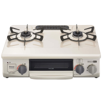 日本进口林内燃气灶基础版台式两眼头日系煤气炉烤箱单面烤天然气RT34NJH7SA-CL