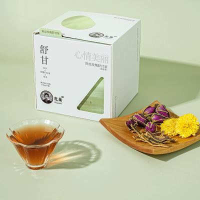 龙巢(DRAGONEST)陈皮玫瑰舒甘茶70g